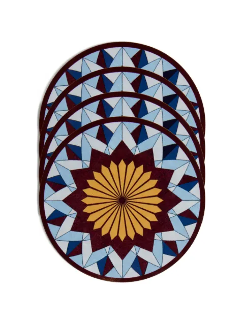 La DoubleJ disk coasters set of 4