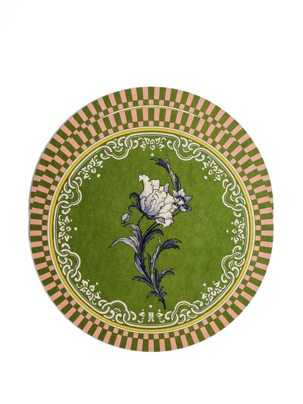 La DoubleJ disk placemats set of 2 - Verde
