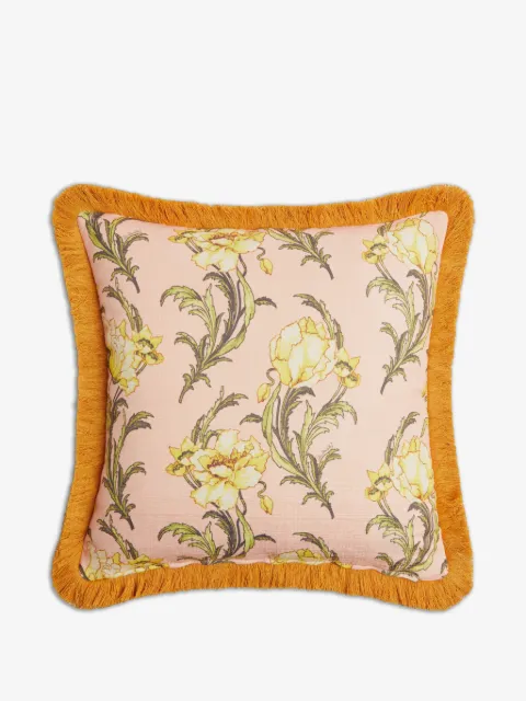 La DoubleJ outdoor cushion (45x45) with fringes