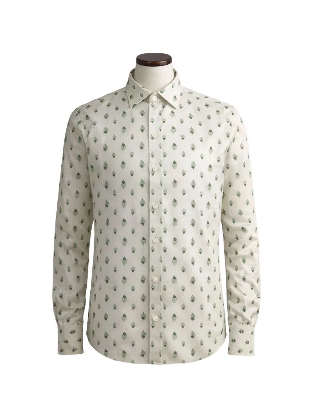 AMIRI Peacock long-sleeve shirt - Toni neutri