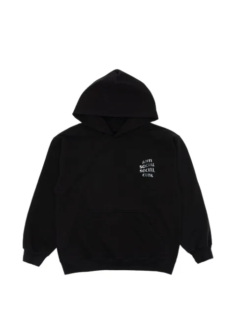 Anti Social Social Club logo-print hoodie