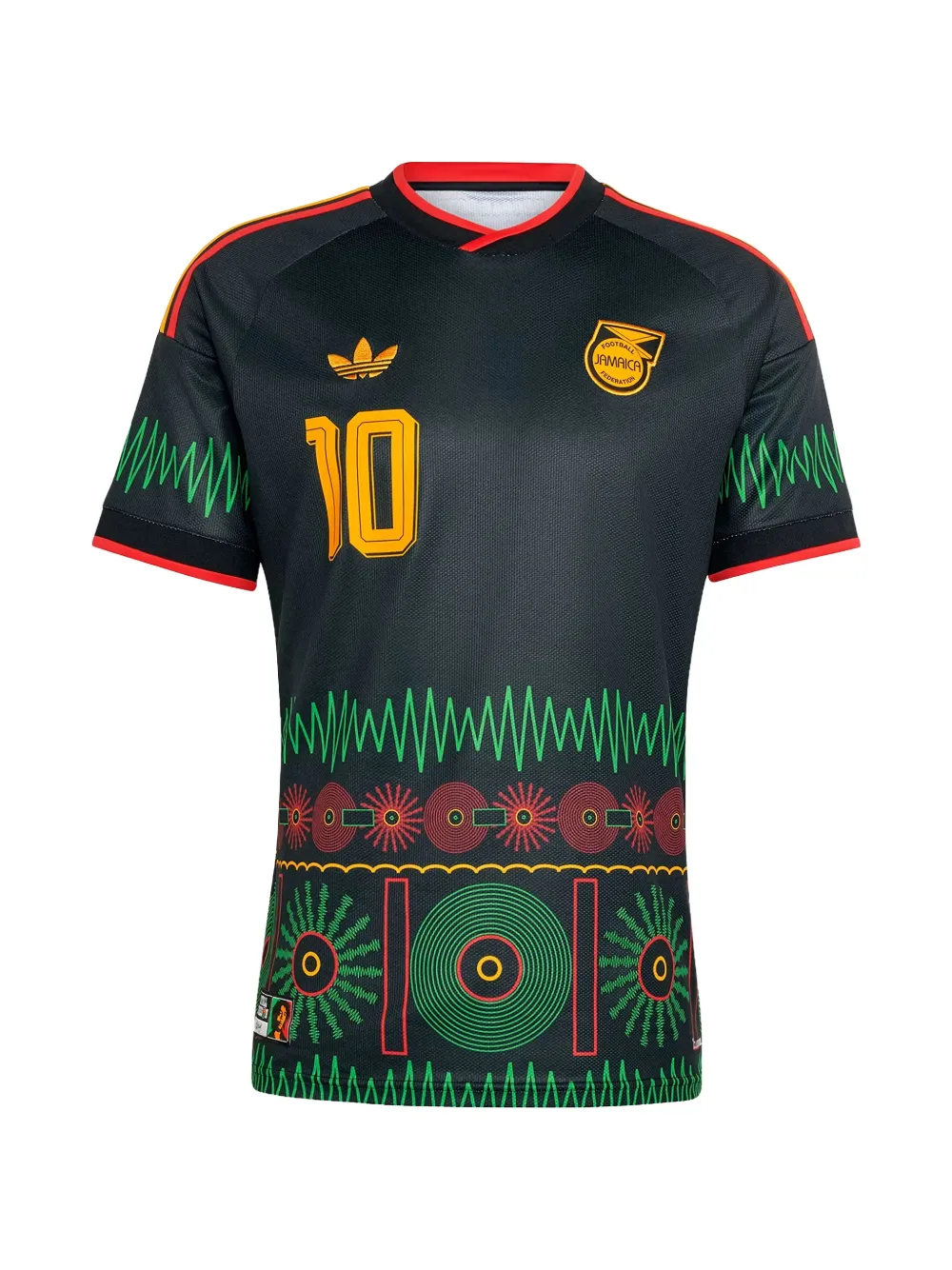 adidas x Jamaica 26 x Bob Marley jersey - Schwarz