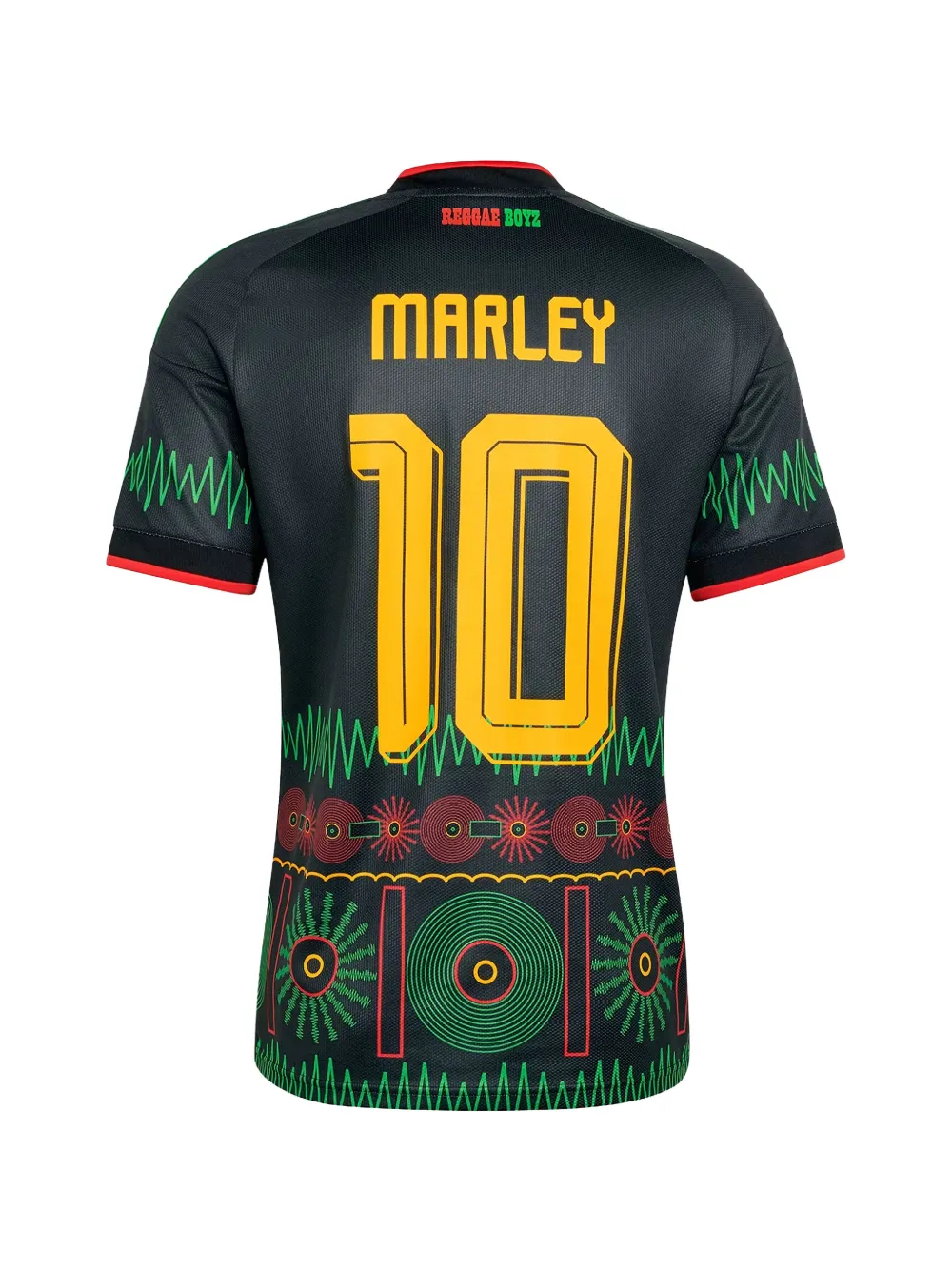 adidas x Jamaica 26 x Bob Marley jersey Zwart