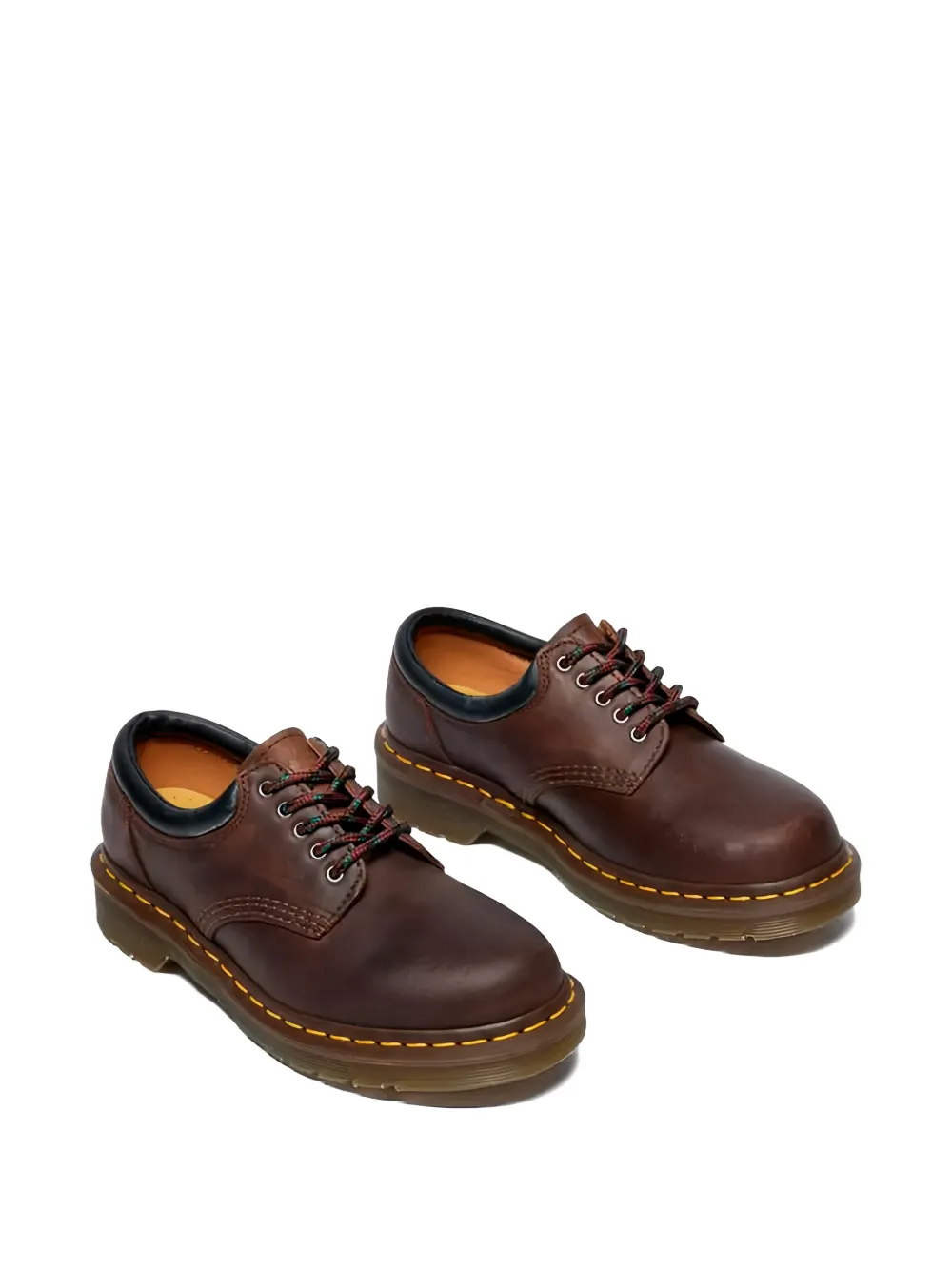 Dr. Martens 8053 Crazy Horse leren derby schoenen Bruin