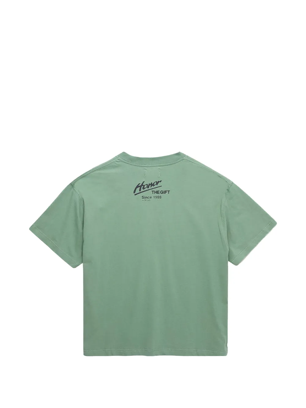 Honor The Gift Where You From T-shirt met korte mouwen Groen