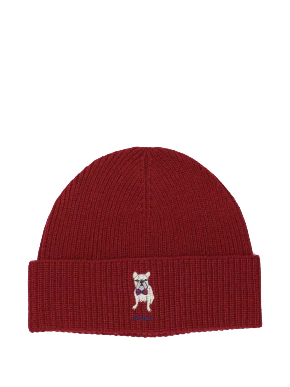 Polo Ralph Lauren Frenchie Beanie Hat In Red
