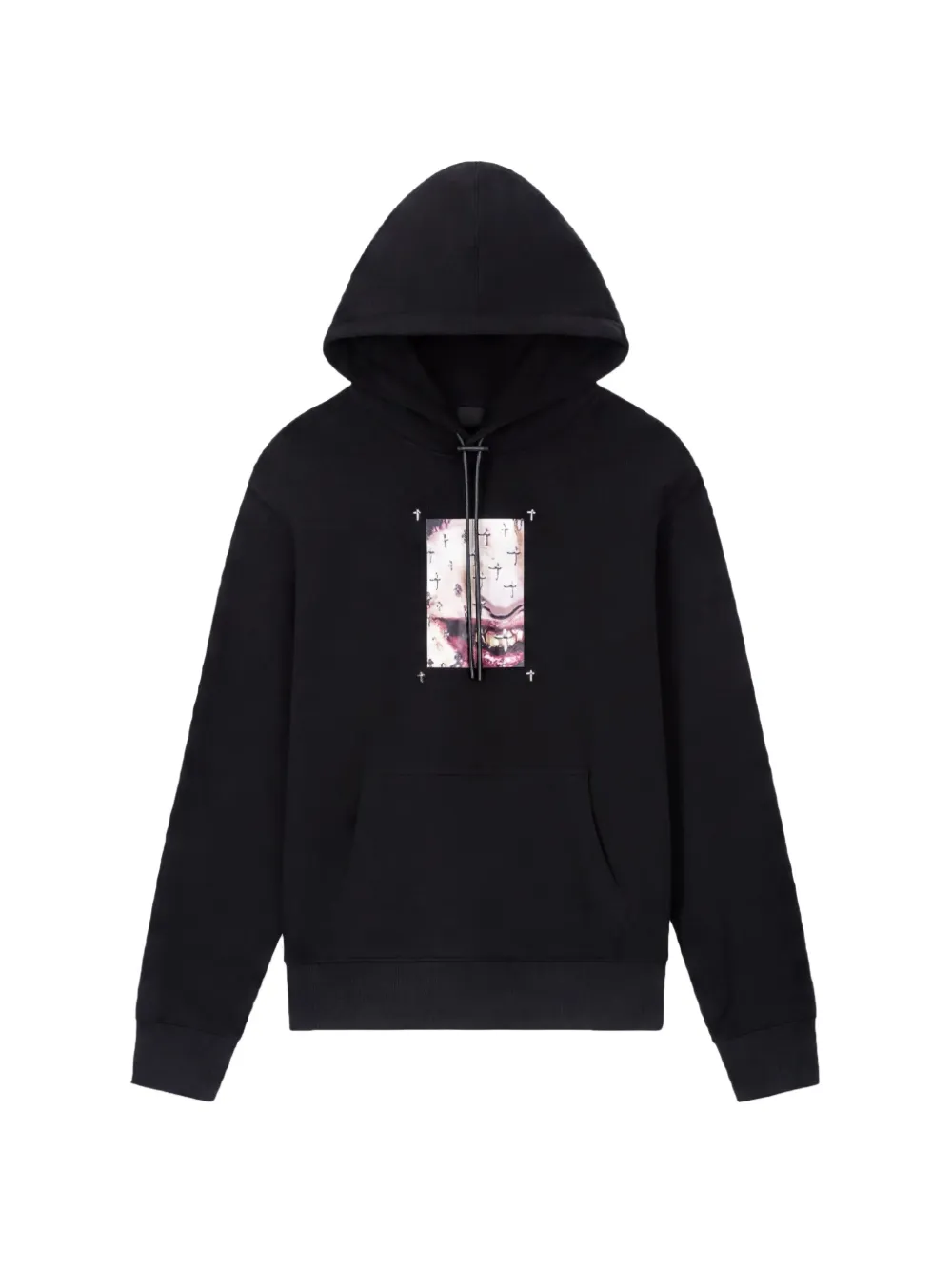 RTA Dion graphic-print hoodie - Nero