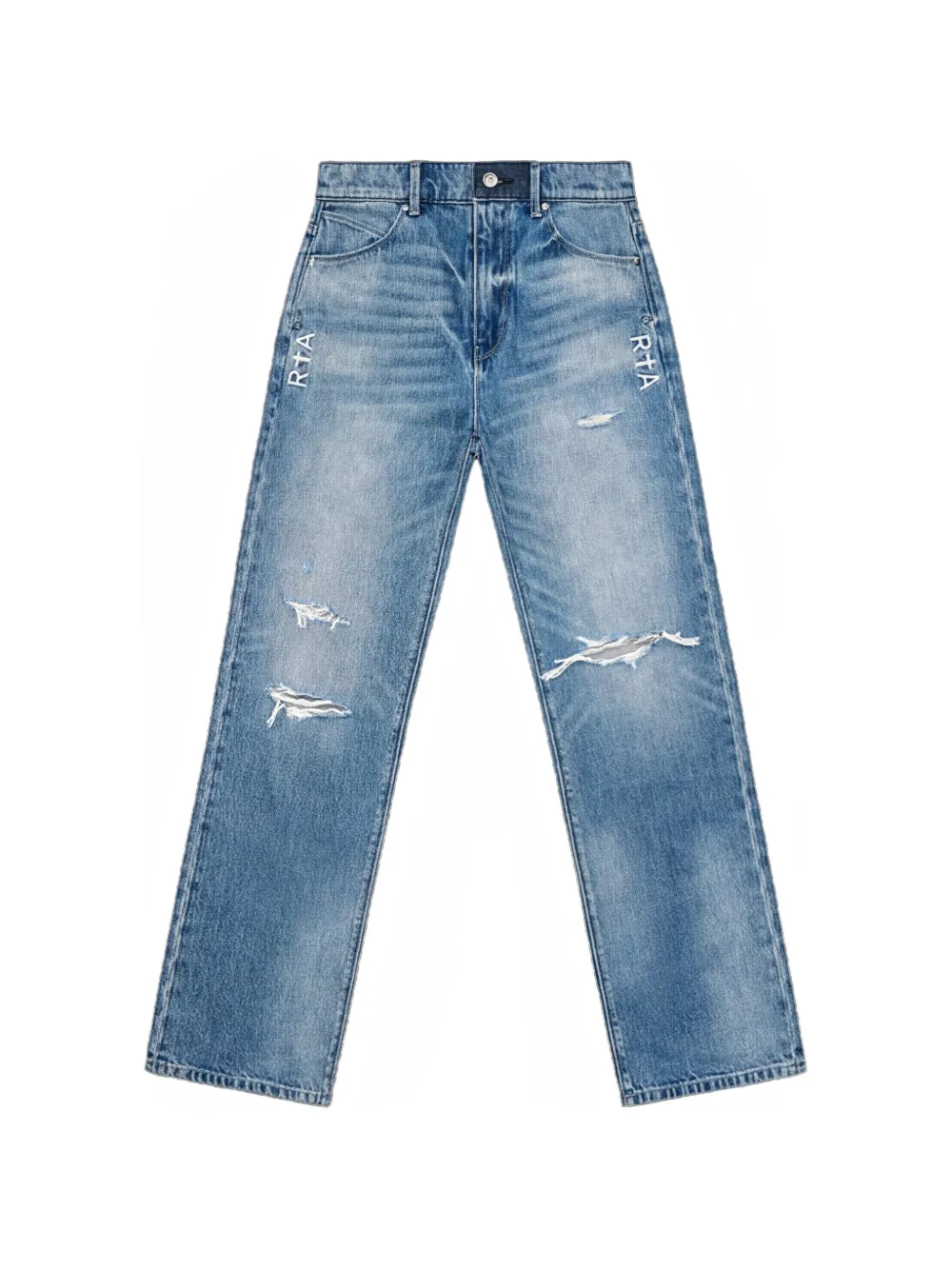 RTA Jonas distressed jeans - Blu