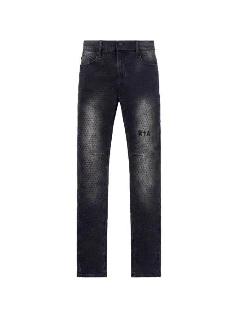 RTA Bryant crystal-embellished jeans