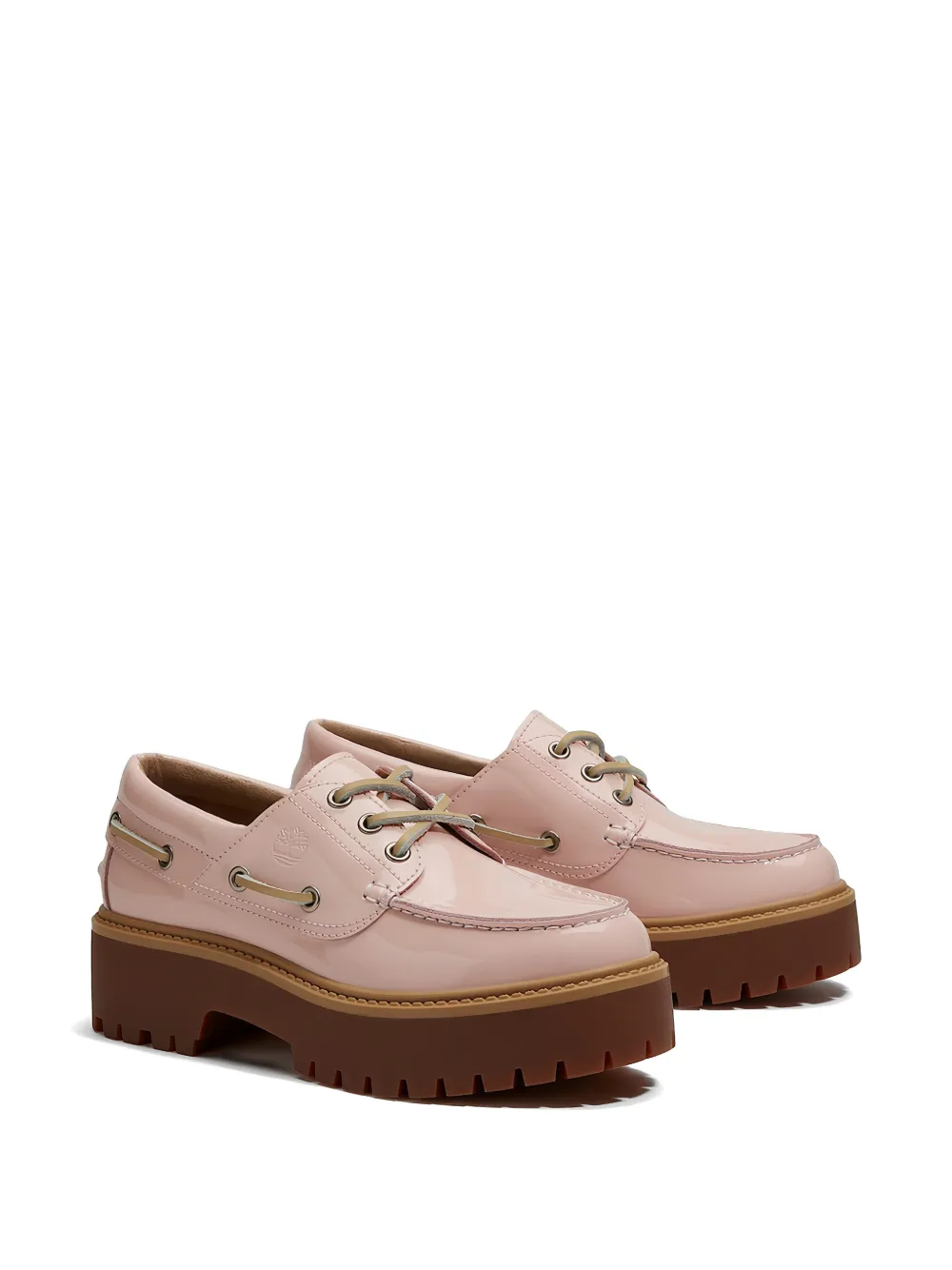 Timberland Stone Street platform boat shoes Roze