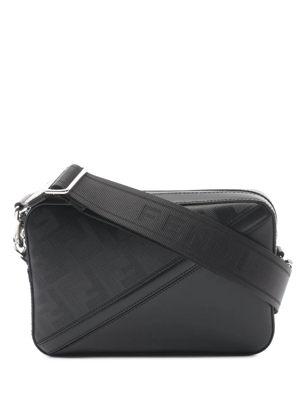 Fendi Pre-Owned 2000-2010 Fendi Diagonal Camera Case crossbody bag - Nero