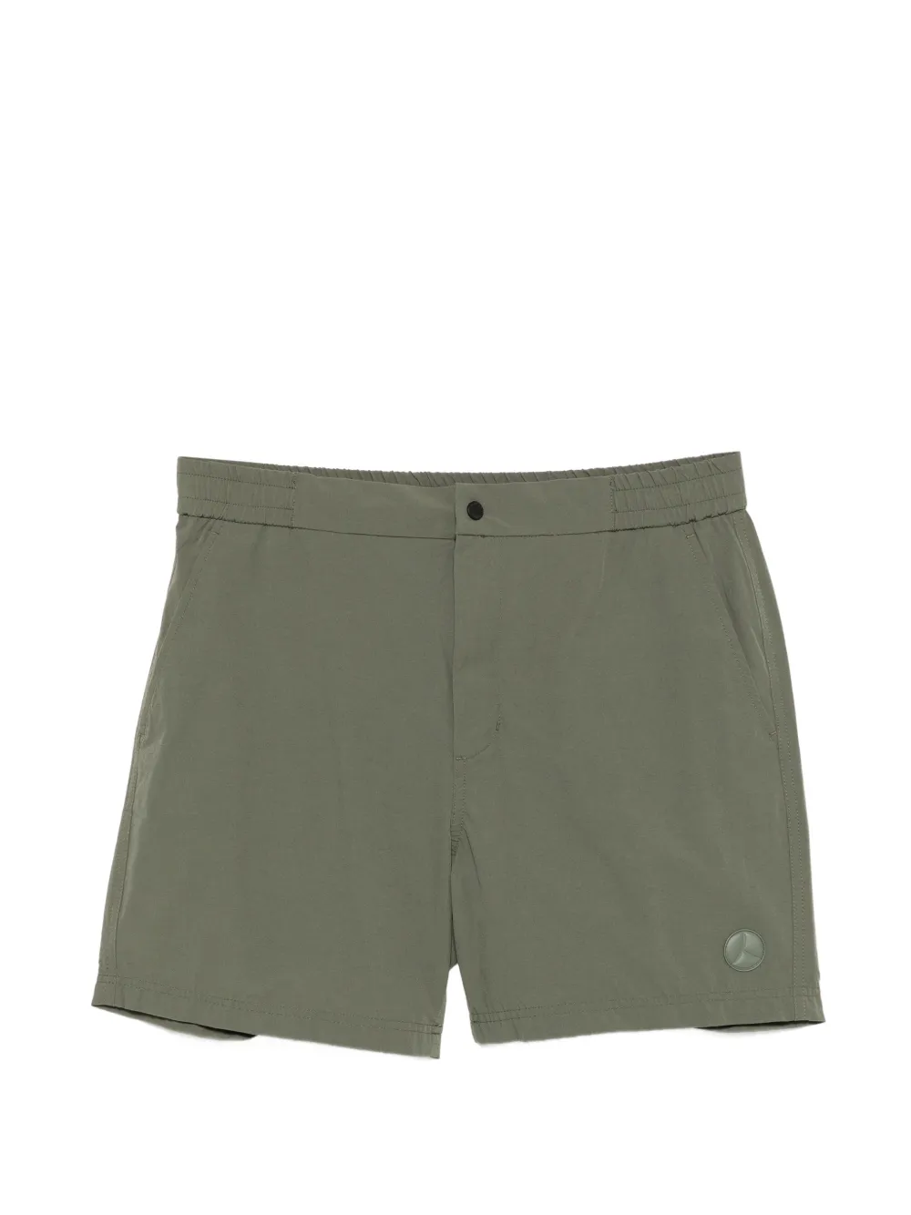 People Of Shibuya logo-patch swim shorts - Grün