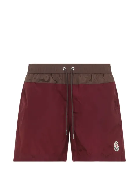 Moncler drawstring swim shorts