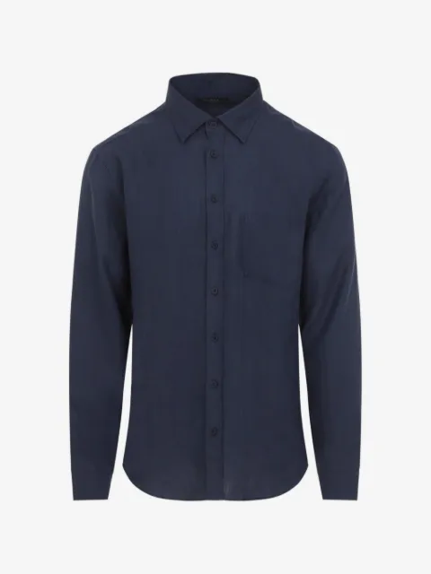 Sease chest-pocket long-sleeve shirt
