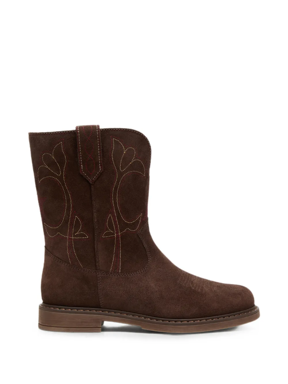 Golden Goose Kids Wish Star suede boots Bruin