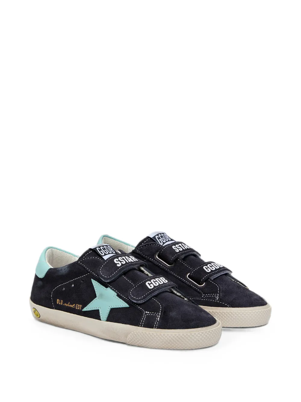 Golden Goose Kids Sneakers Young Old School - Blu