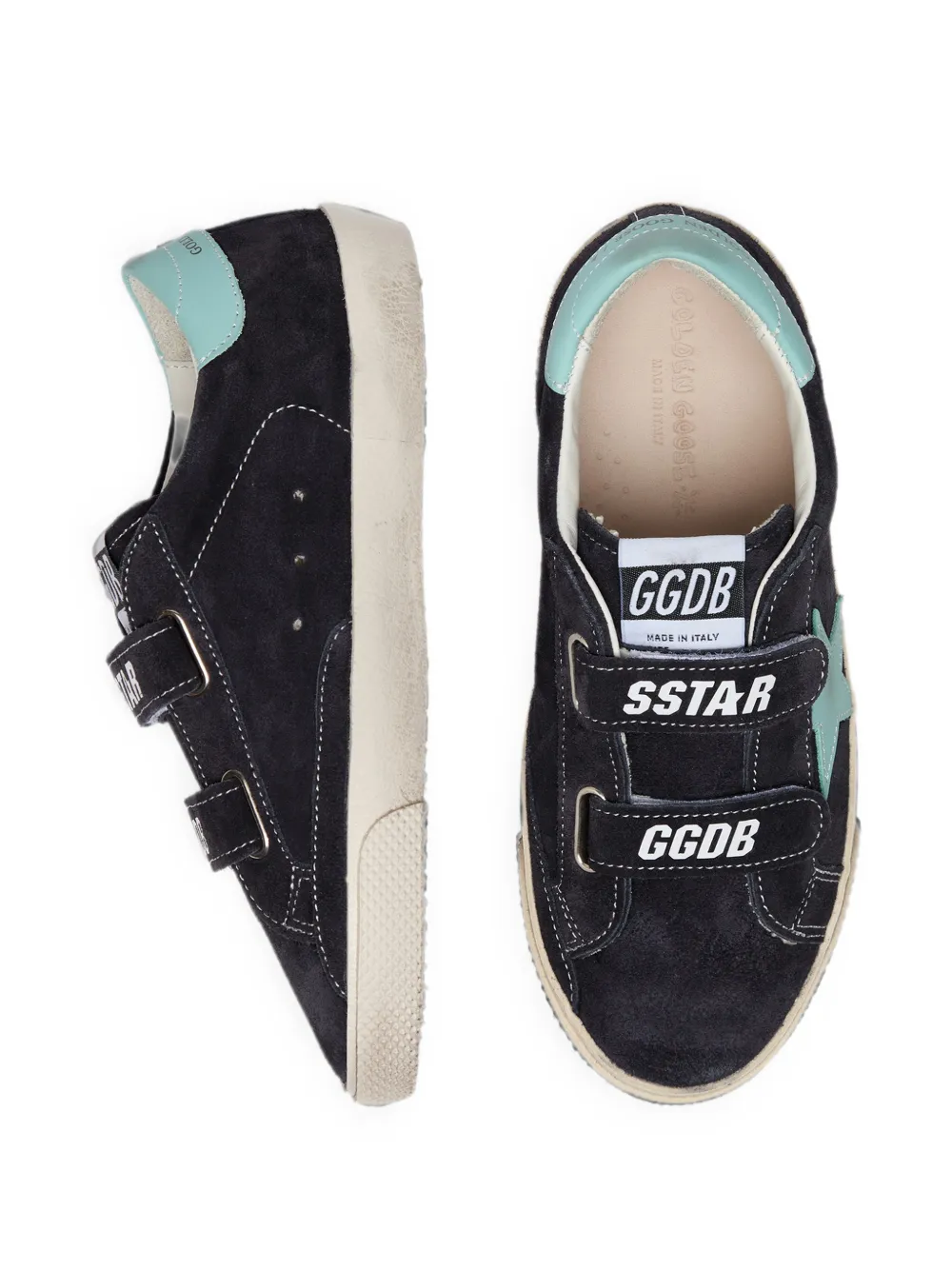 Golden Goose Kids Young Old School sneakers Blauw