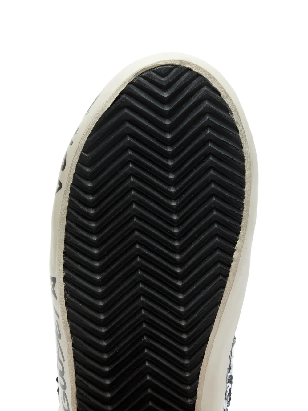 Golden Goose Kids Francy paillettes upper toe and tongue suede star and list rubber penstar Zilver