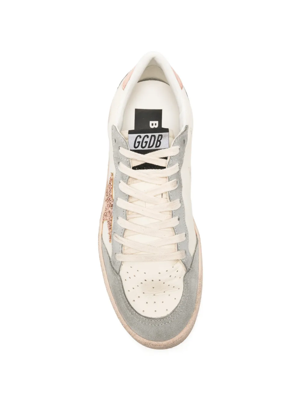 Golden Goose Ballstar leren sneakers Beige