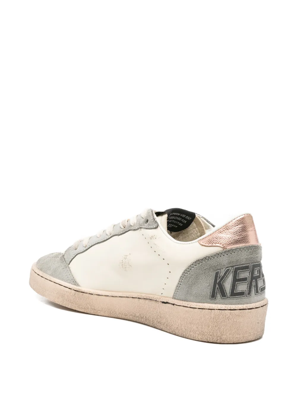 Golden Goose Ballstar leren sneakers Beige