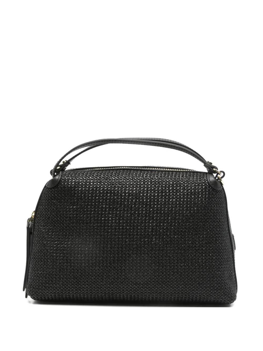 GIANNI CHIARINI Alifa woven tote bag - Nero