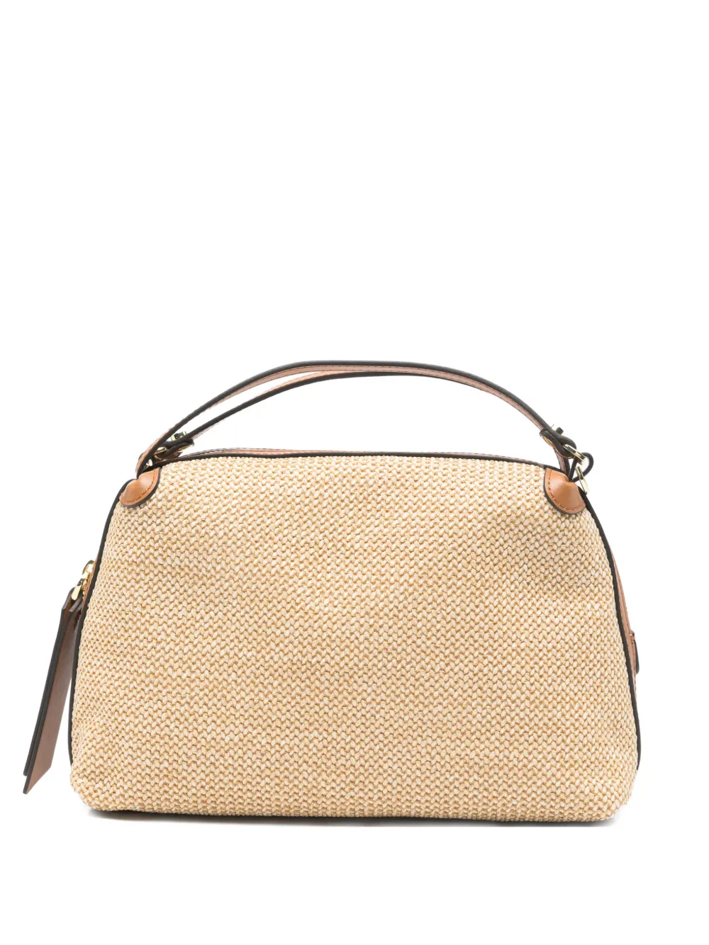 GIANNI CHIARINI Alifa woven-effect tote bag - Toni neutri