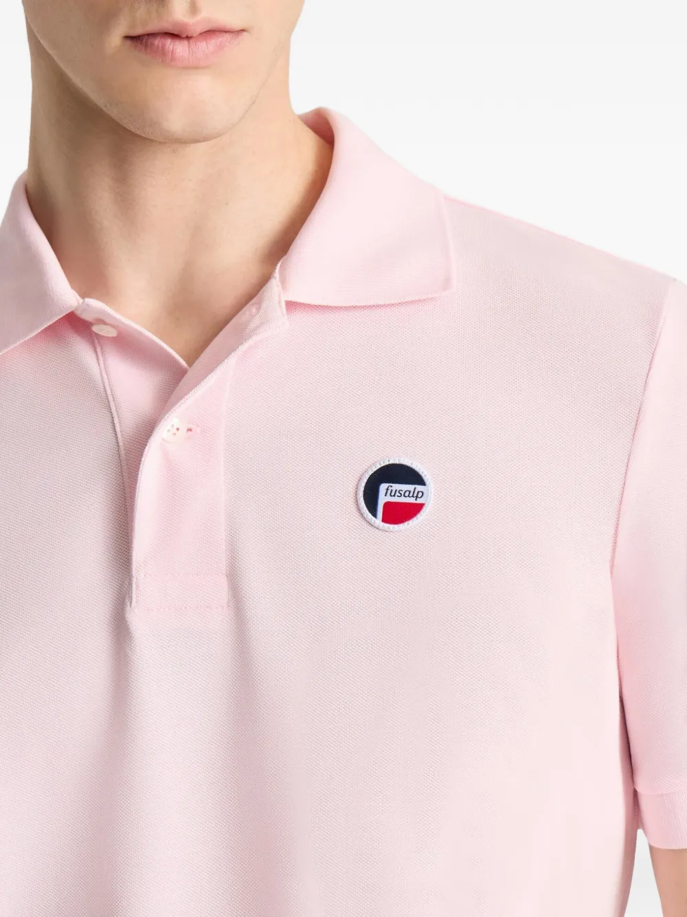 Fusalp Gerlo poloshirt met logo Roze