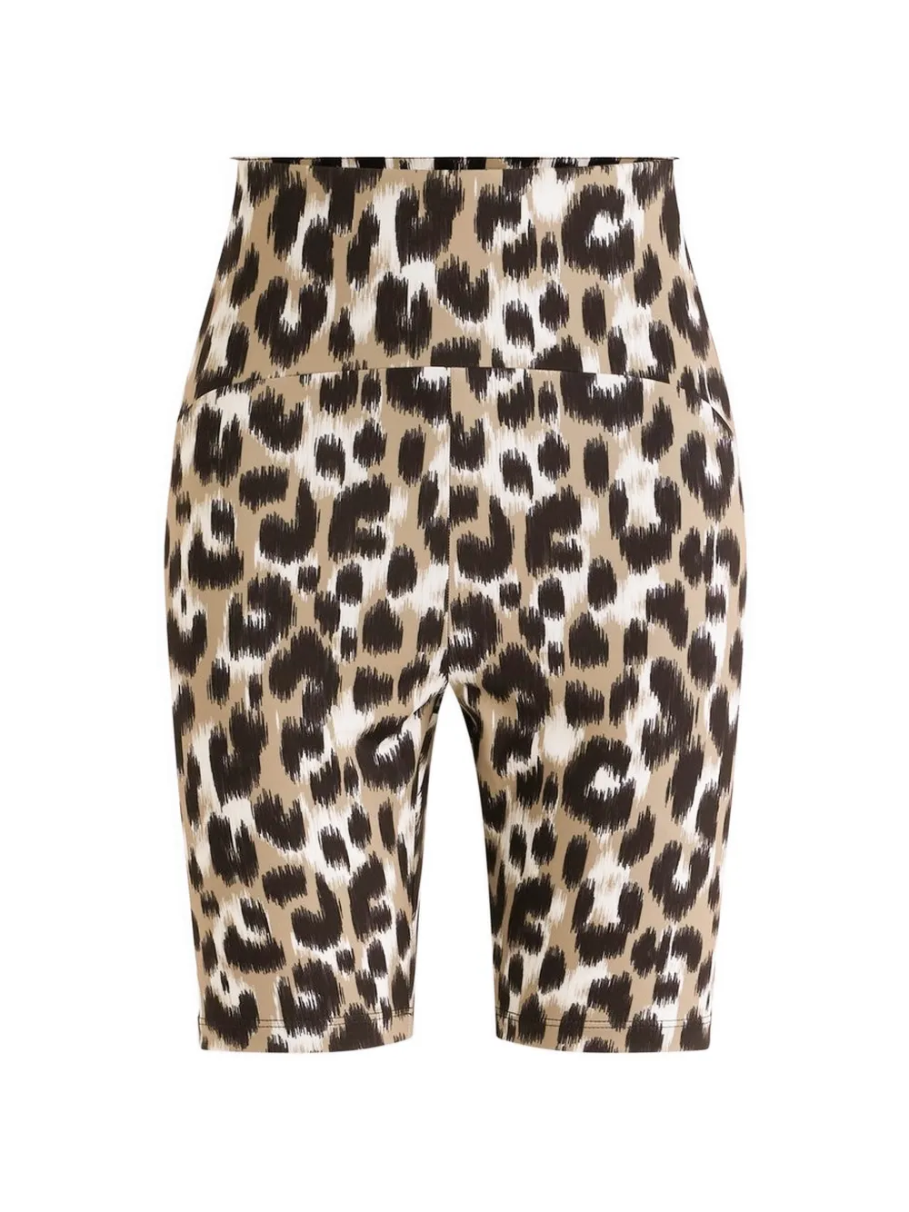 Fusalp Biarro leopard-pattern shorts - Nude