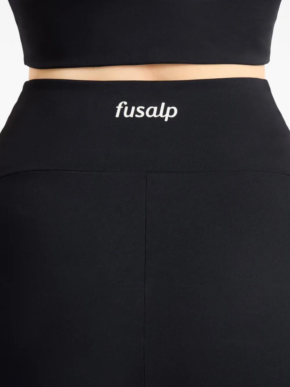 Fusalp Legging met zijstreep Zwart