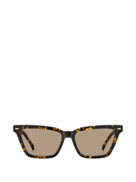 Carrera tortoiseshell-effect rectangle-frame sunglasses