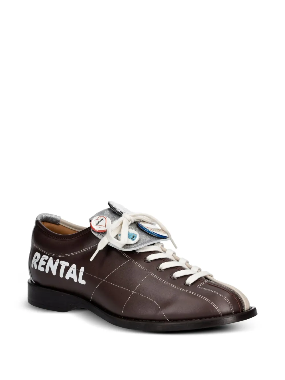Kenzo Striker embellished Derby shoes Bruin