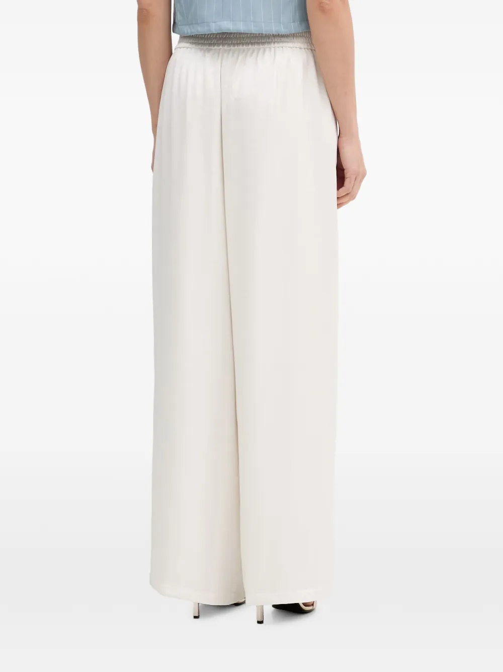 DKNY Palazzo plooibroek Beige