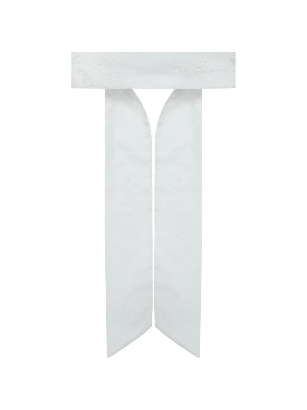 Lapin House ribbon hair head band - Bianco