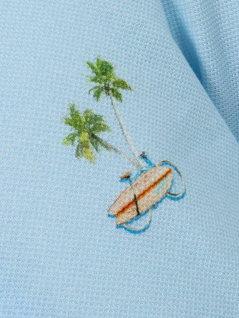 Lapin House Poloshirt met borduurwerk Blauw