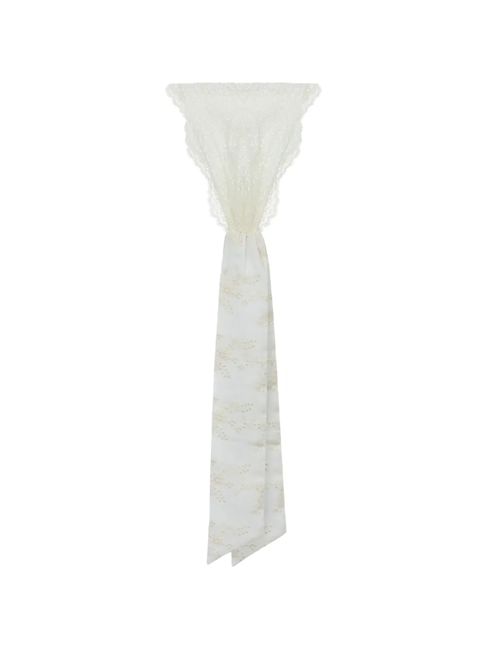 Lapin House laced ribbon hairband - Toni neutri
