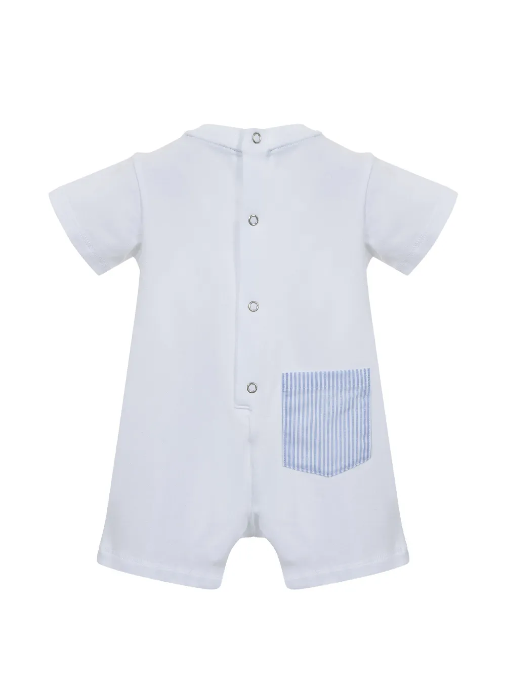 Lapin House Romper met surfprint Wit