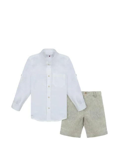 Lapin House button pocket shorts set