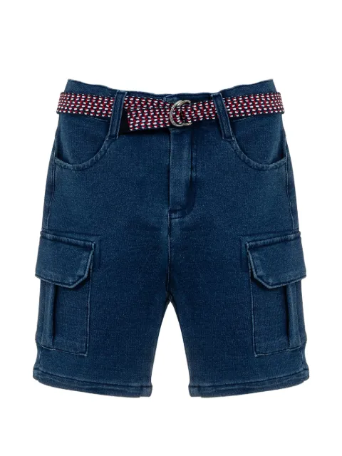 Lapin House belted cargo shorts