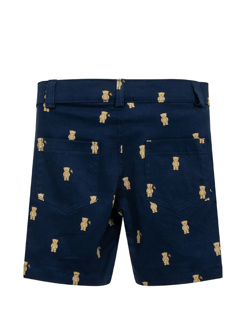 Lapin House Shorts met beerprint Blauw