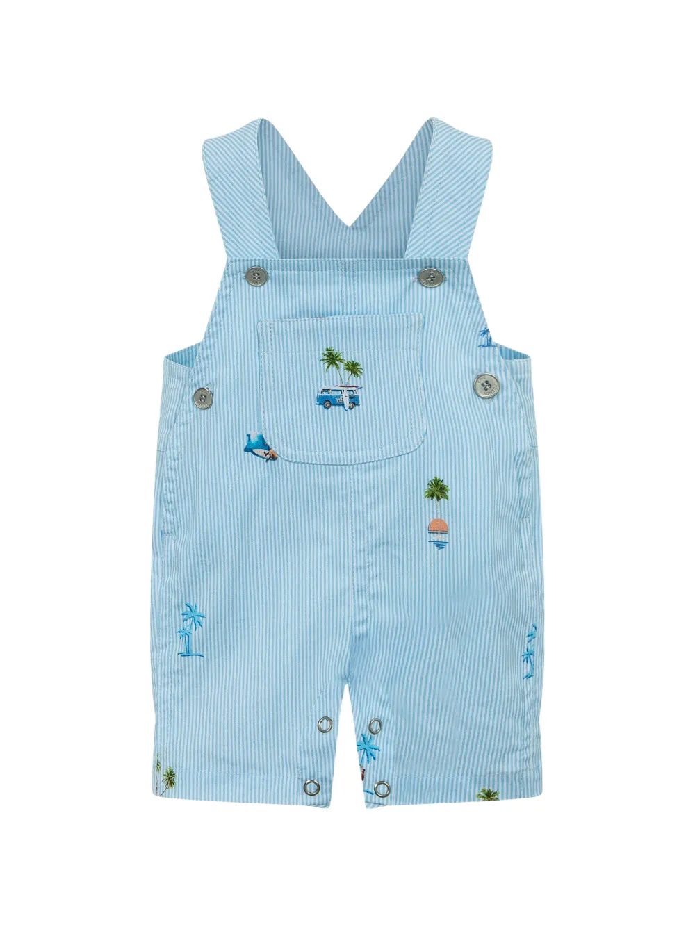 Lapin House Rabbit House dungaree - Blu