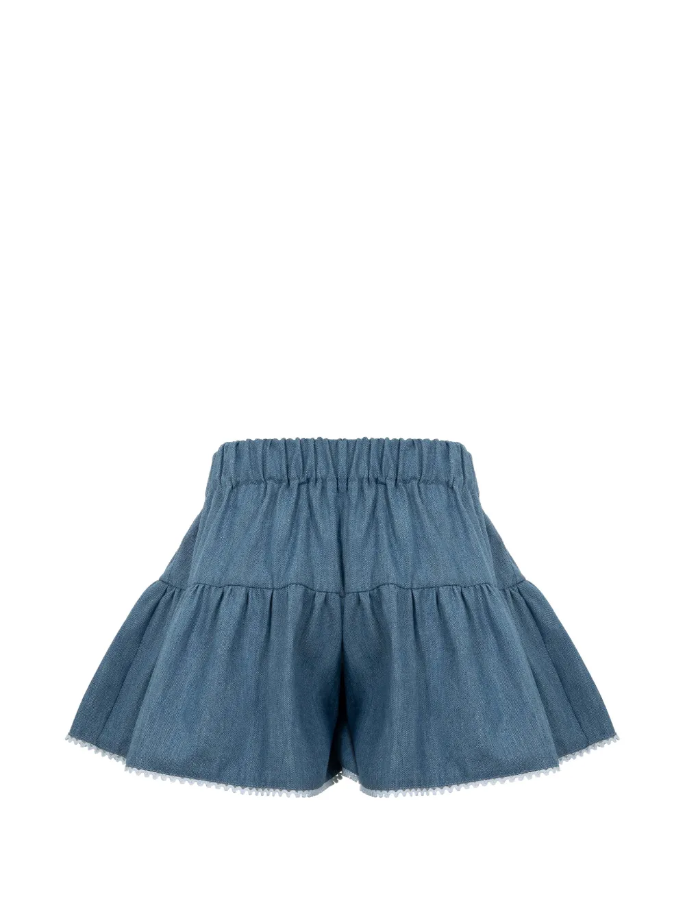 Lapin House Shorts met ruches Blauw