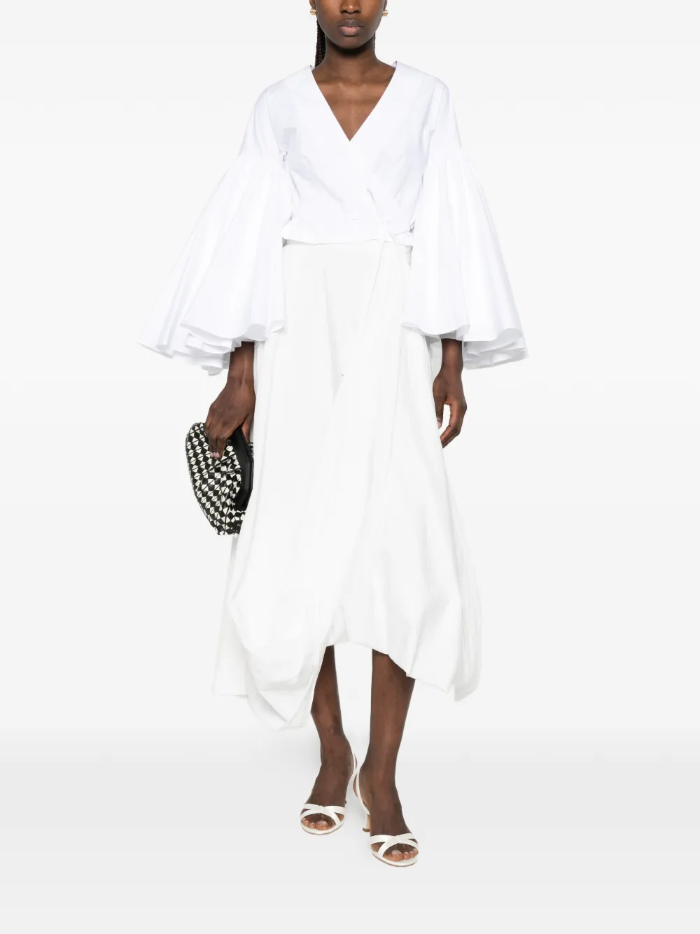 Jacquemus The Paysan wikkeltop Wit