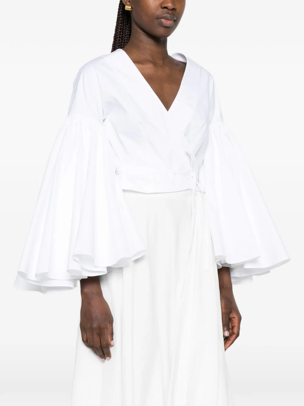 Jacquemus The Paysan wikkeltop Wit
