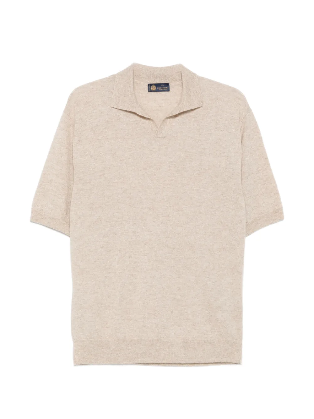 Paul & Shark T-shirt con scollo aperto - Toni neutri