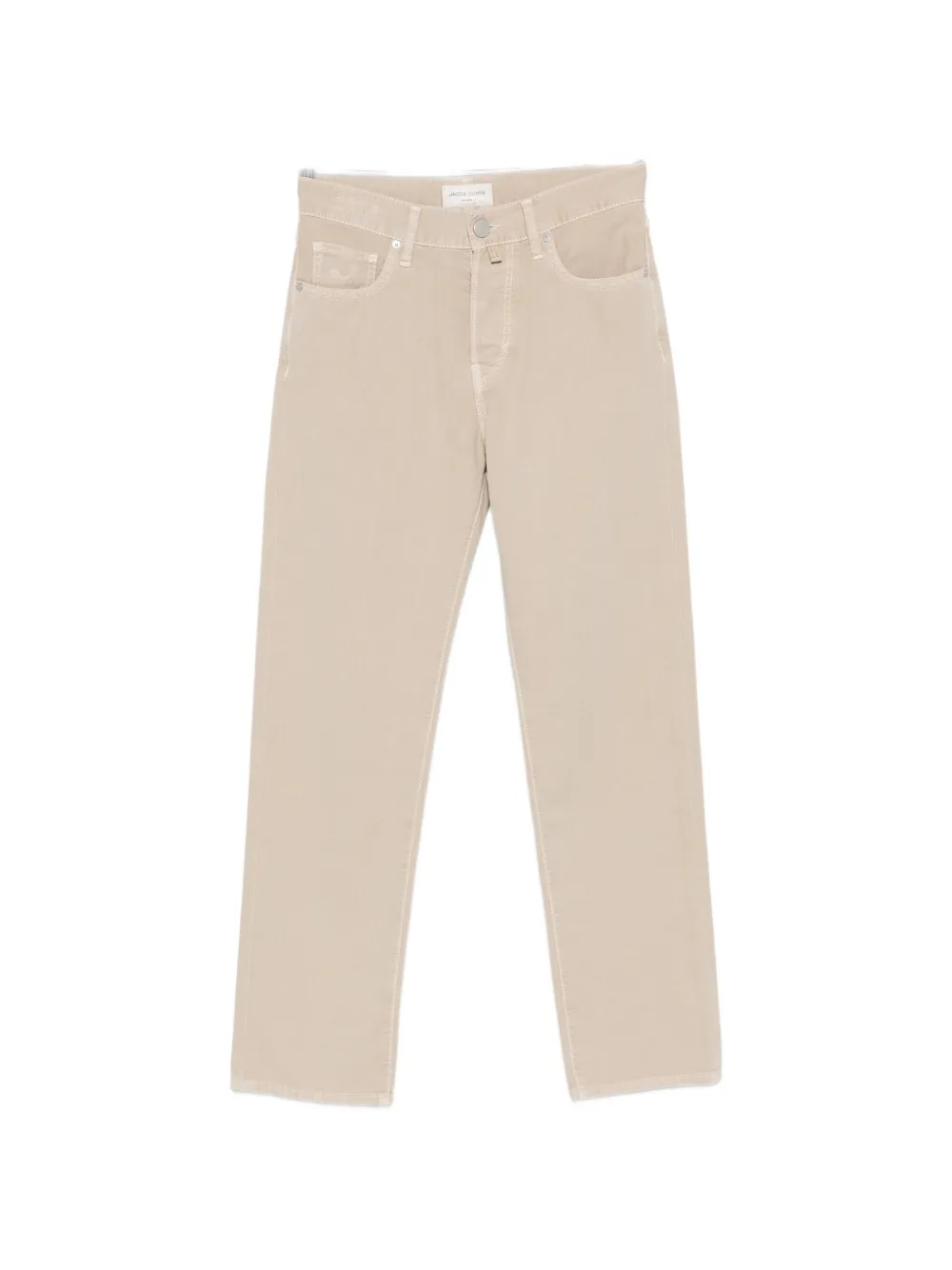 Jacob Cohën Edo logo-embroidered jeans - Toni neutri