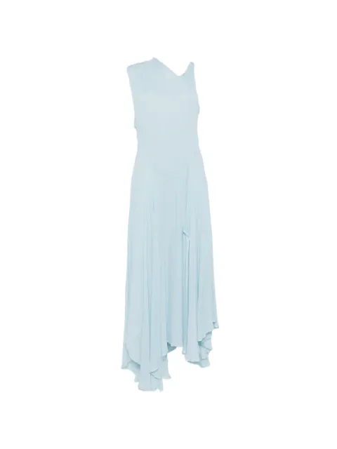 Semicouture asymmetric pleated dress