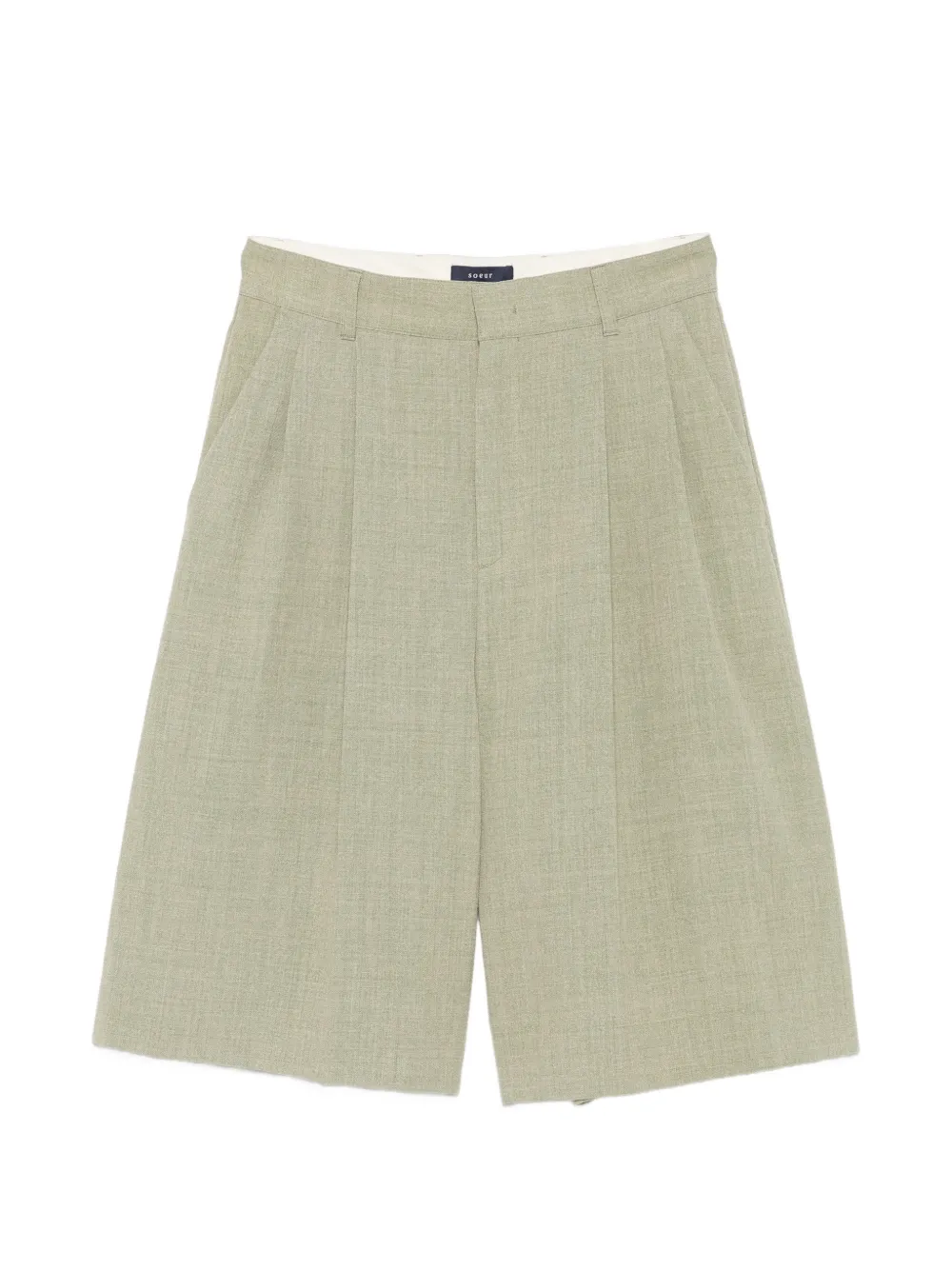 Soeur Imogen pleated shorts - Verde
