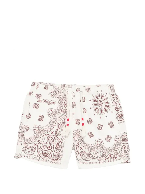 MC2 Saint Barth Kids patterned drawstring swim shorts