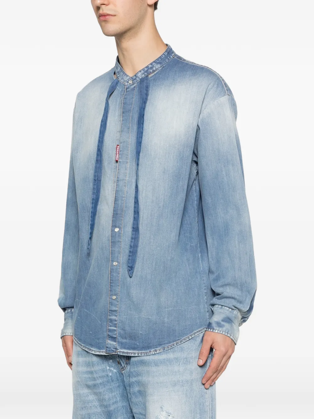 DSQUARED2 Denim overhemd Blauw