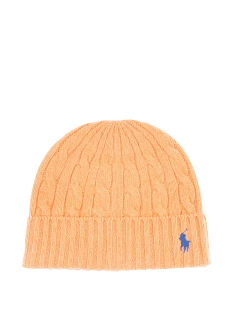 Polo Ralph Lauren cable-knit beanie hat